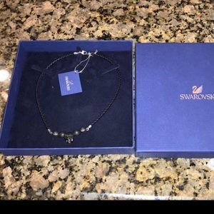 Rare Swarovski Taddeo Skull Necklace